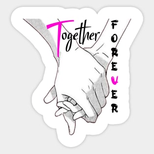 She is my Queen , Girlfriend Holiday , Girlfriend Sticker